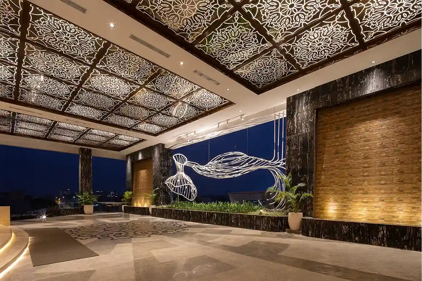 Taj Skyline Hotel First Floor Entrance