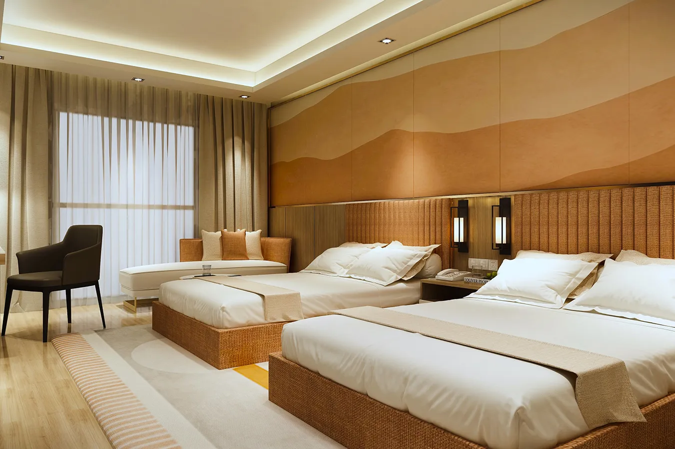 Autumn Walk 4 Star Twin room