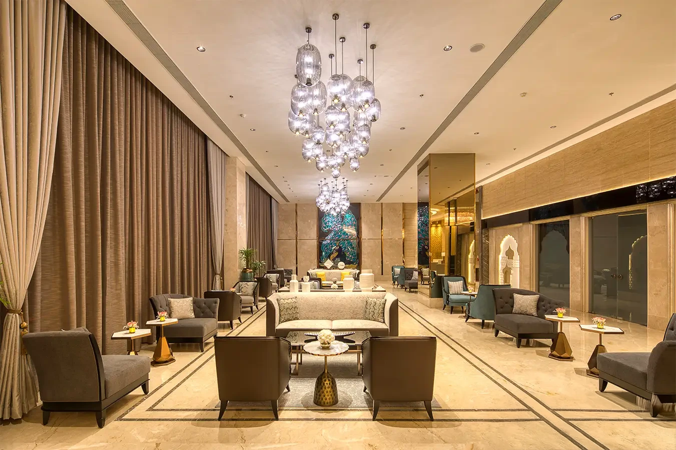 Taj Skyline Entrance Lobby view