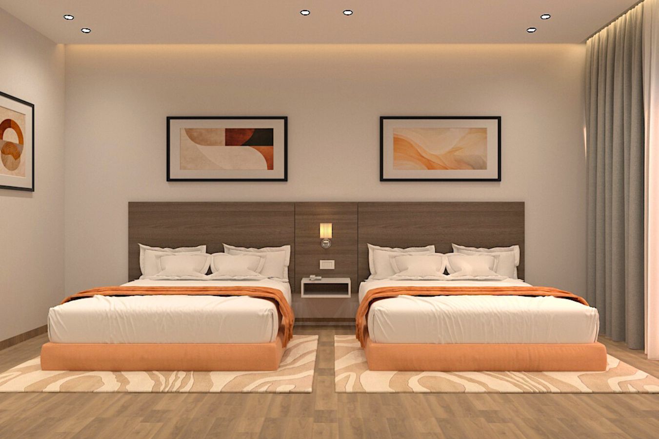 Autumn Walk 2 Star Furniture Twin Room