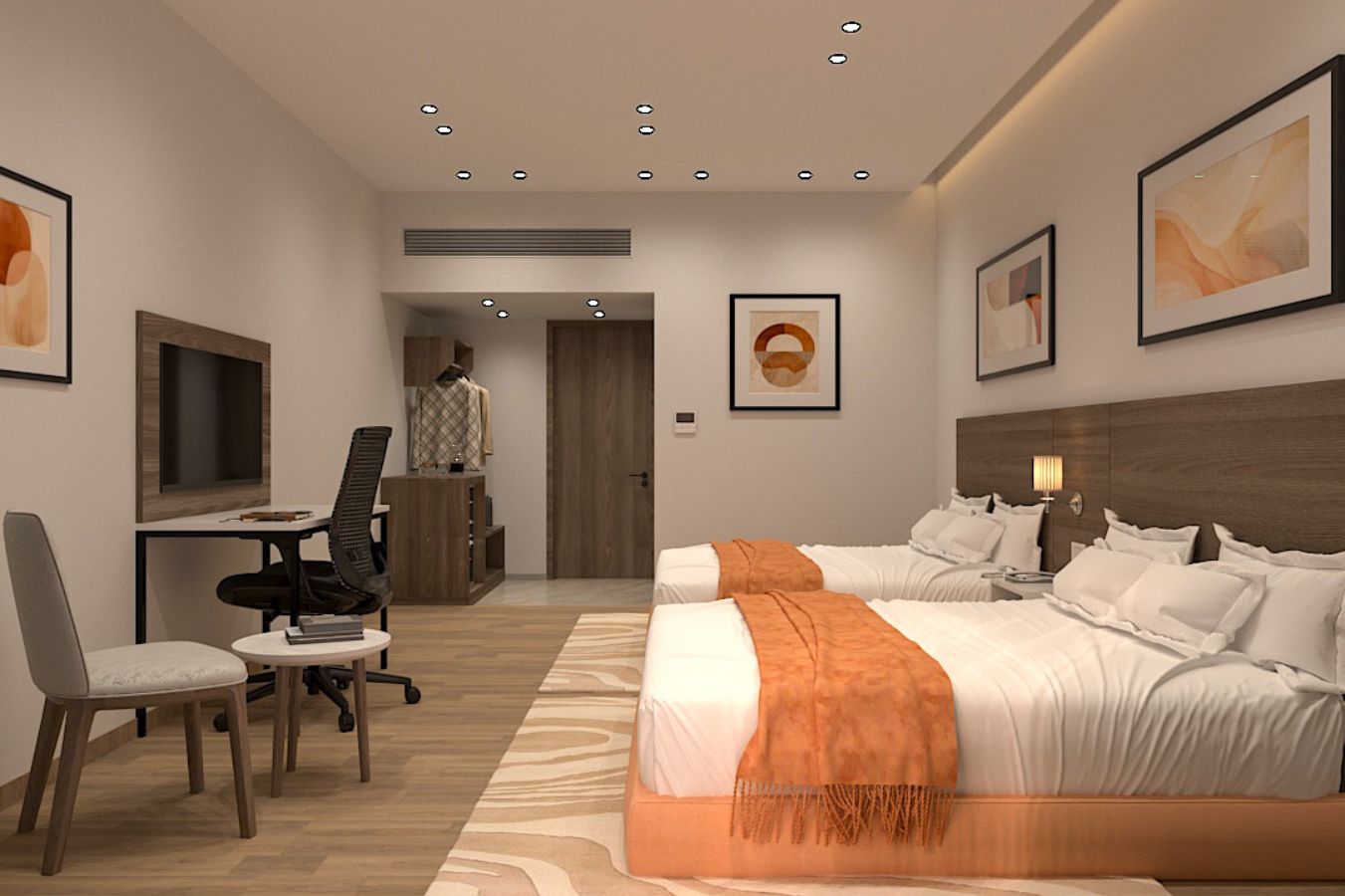 Autumn Walk 2 Star Furniture Twin Room