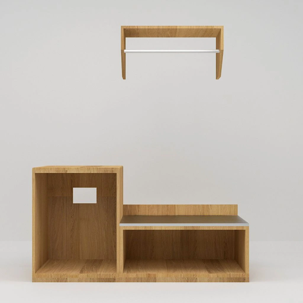 Combo unit (mini fridge luggage rack)