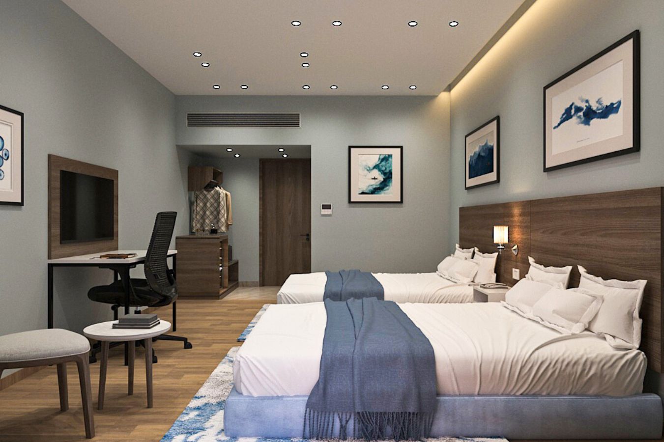 Monsoon Smiles 2 Star Hotel Furniture Set