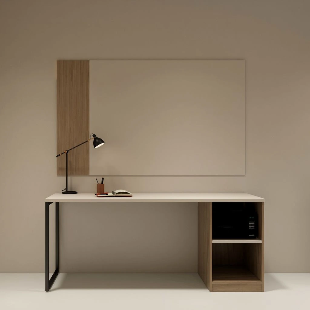 Study table + Oven unit + Storage combo
