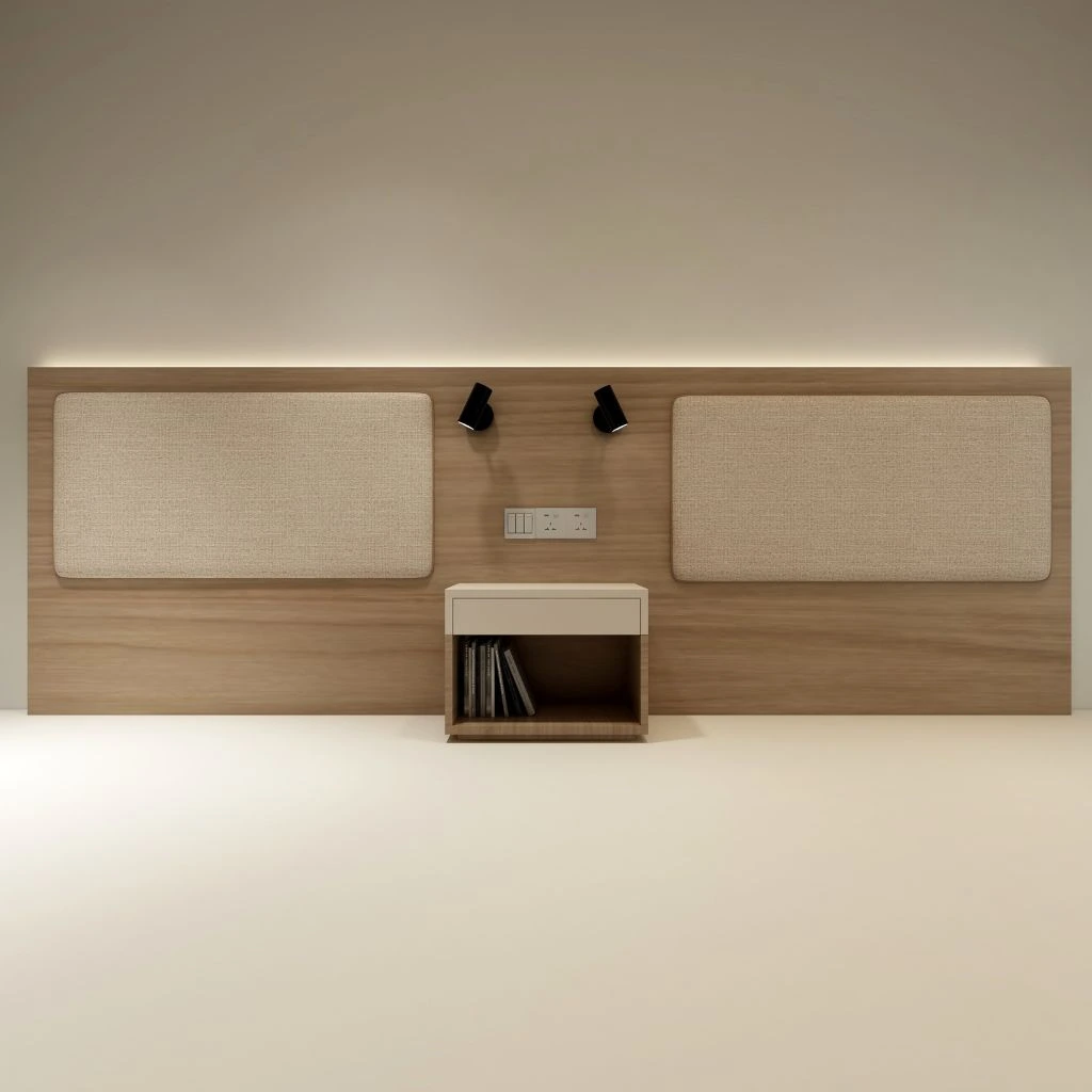 Twin bed Headboard + night table | 3 Star Autumn Walk